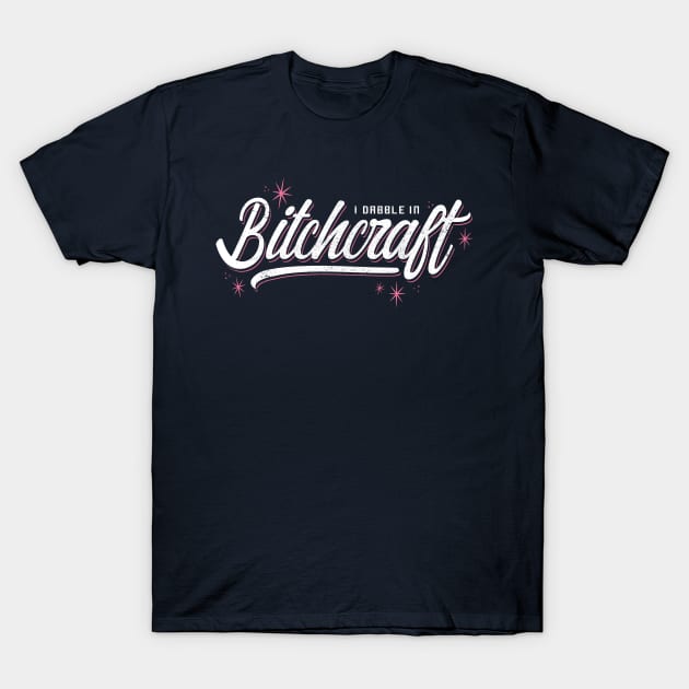 I Dabble in Bitchcraft T-Shirt by analogdreamz